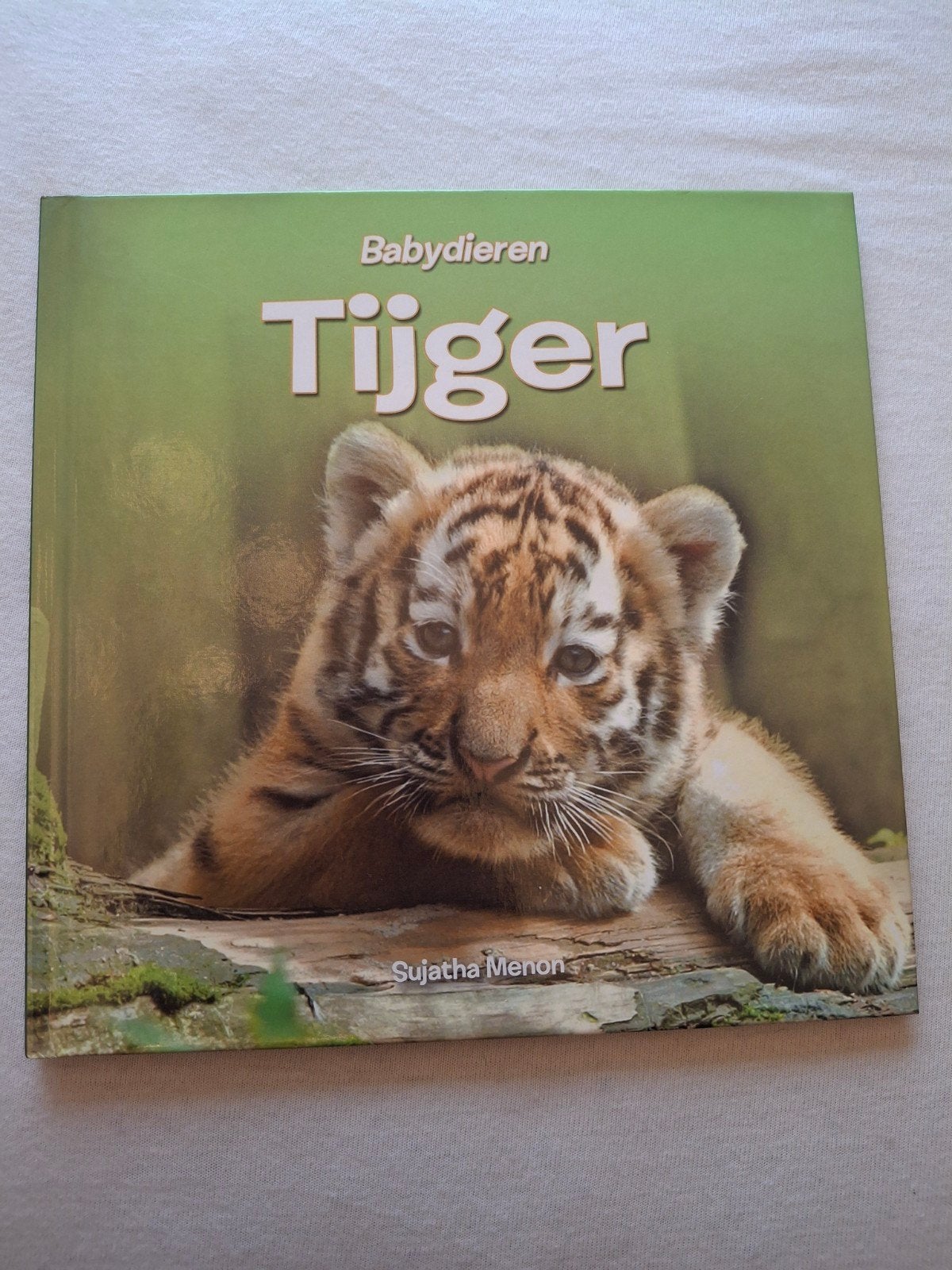 Babyboeken: Tijger (Babydieren) - Sujatha Menon, Ophalen of Verzenden, Zo goed als nieuw, Sujatha Menon, 0 tot 6 maanden