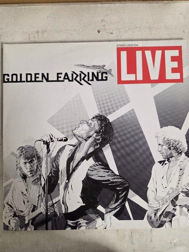 Vinyl 2lp GOLDEN EARRING: LIVE, LP, Gebruikt, Ophalen of Verzenden, Rock-'n-roll