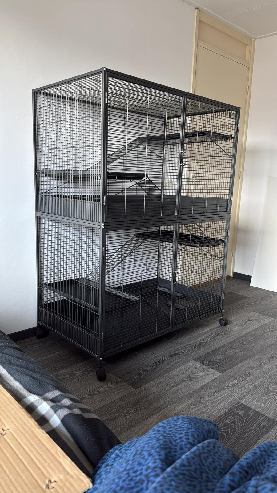Rattenkooi Savic Royal Suite XL, Dieren en Toebehoren, Knaagdieren en Konijnen | Hokken en Kooien, Ophalen, Kooi, 110 cm of meer