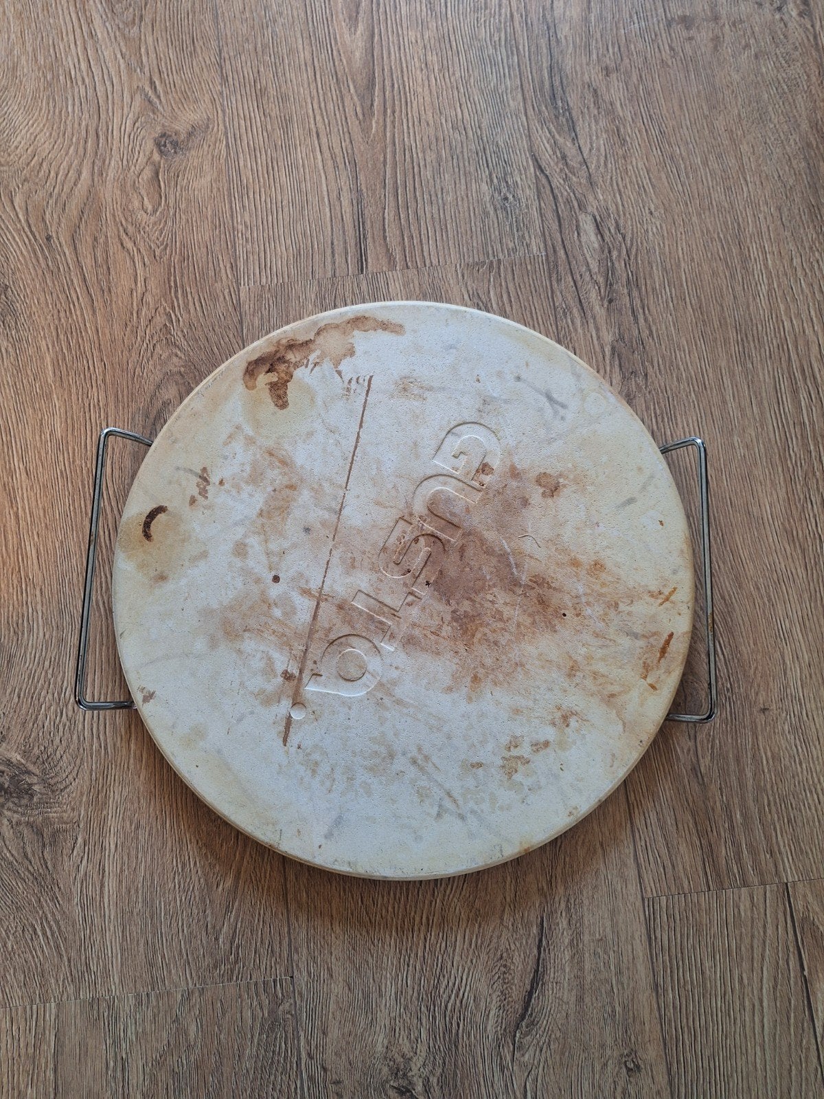 Pizzasteen Gusta, Gusta, Steen/keramiek, Ophalen, Beige