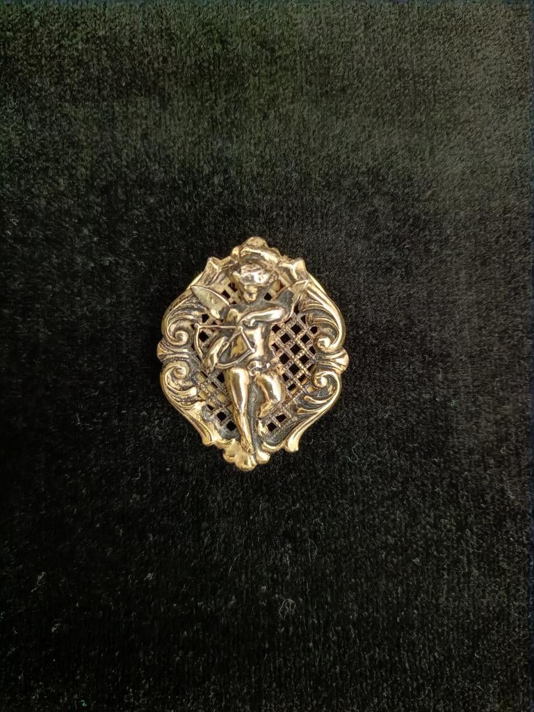 Antieke Art Nouveau Sjaalclip van Sasa, Ophalen of Verzenden