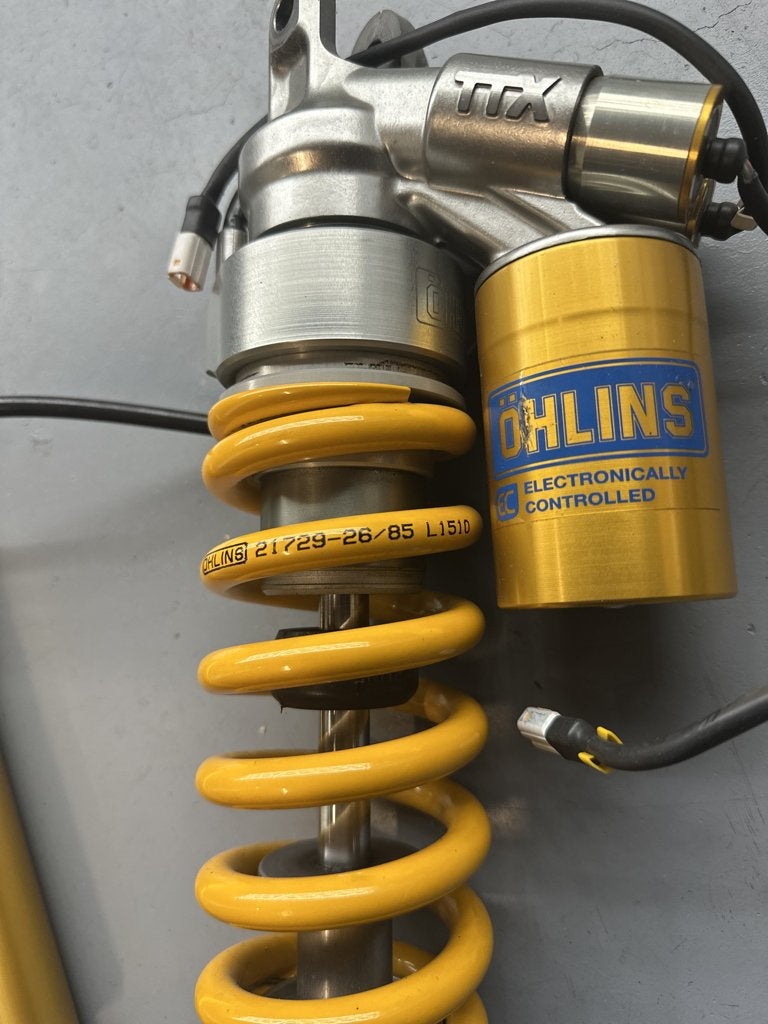 Öhlins ttx schokdempers - Elektrisch verstelbaar, Ophalen of Verzenden, Gebruikt, Universele onderdelen