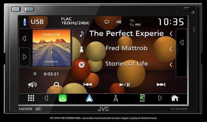 JVC KW-M875DBW ? TOPMODEL ? 7? WVGA Monitor / Digital Multim, Niet ingevuld, Niet ingevuld, Nieuw, Ophalen of Verzenden