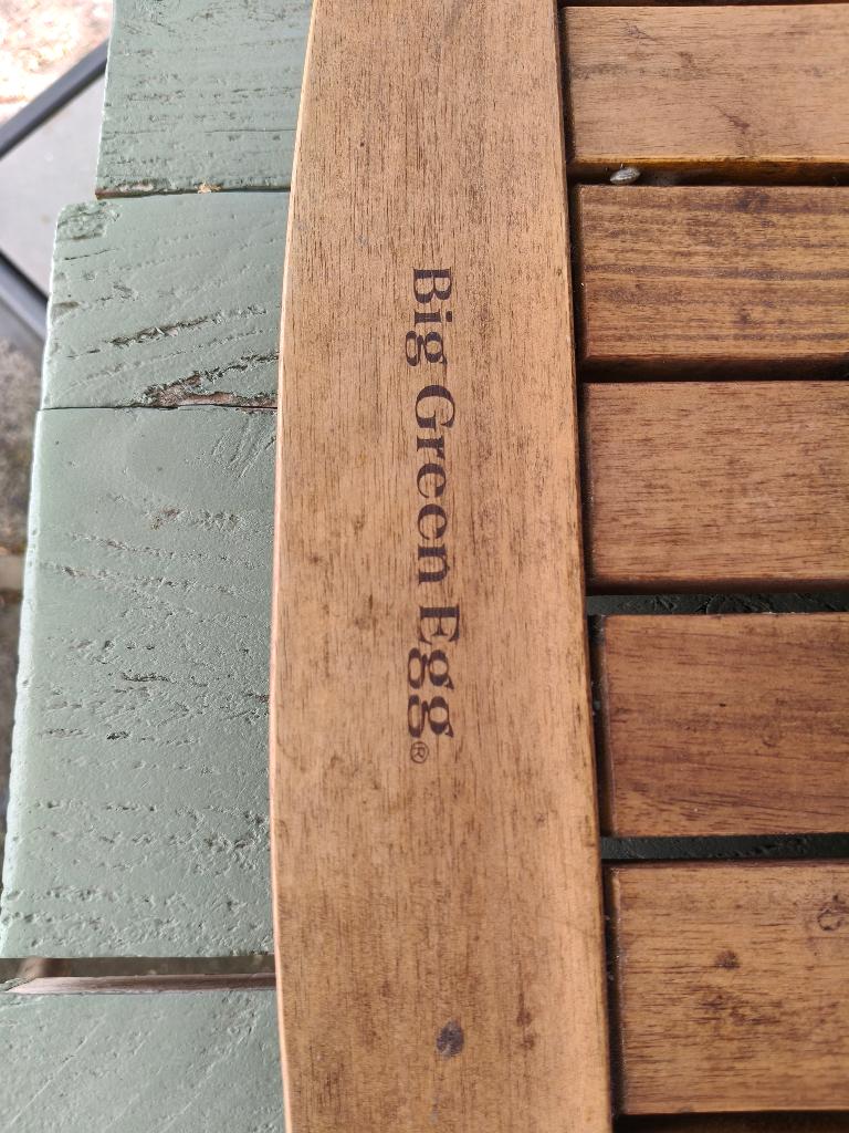 Big Green Egg Large zijplanken, Tuin en Terras, Ophalen, Zo goed als nieuw, Big Green Egg