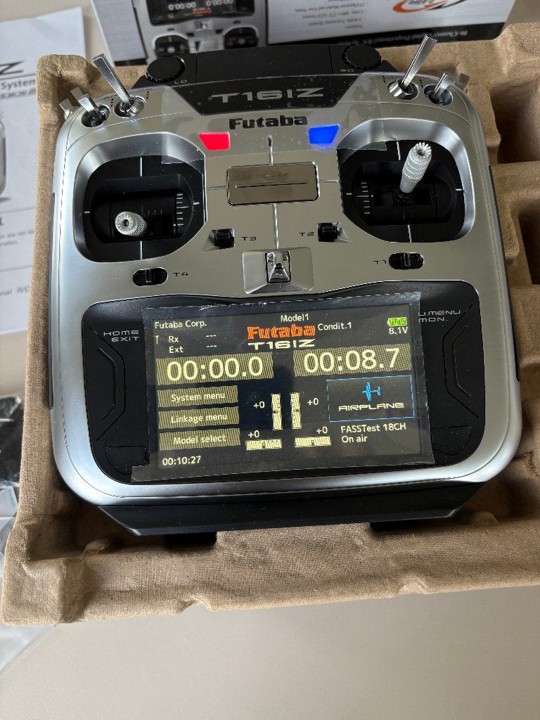 Nieuw Futaba T16IZ-super zender met ontvanger eu 450, Ophalen of Verzenden, Nieuw, Overige typen, RTF (Ready to Fly)