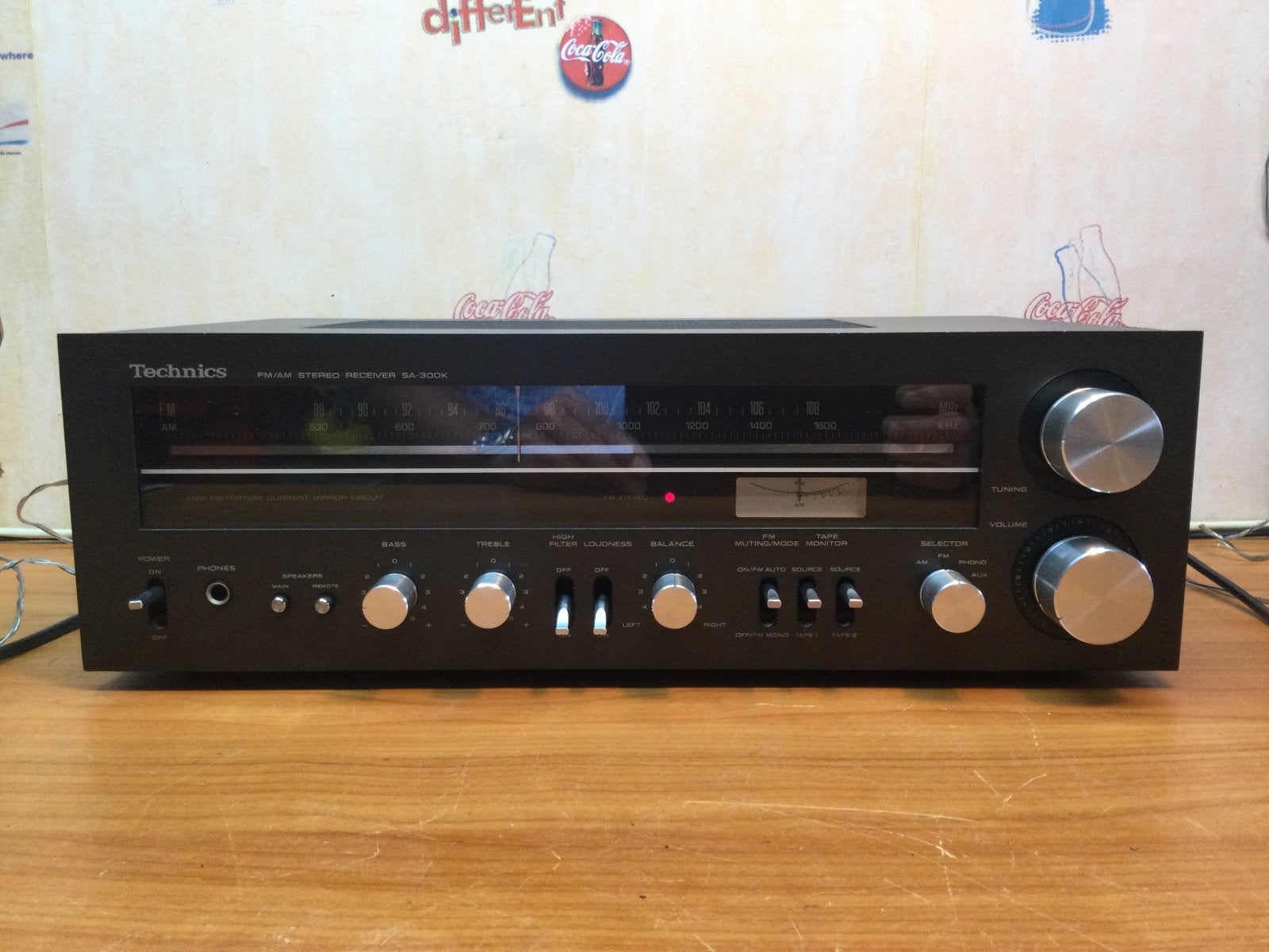 Technics receiver sa-300k, Ophalen of Verzenden, Gebruikt, Minder dan 60 watt, Overige merken