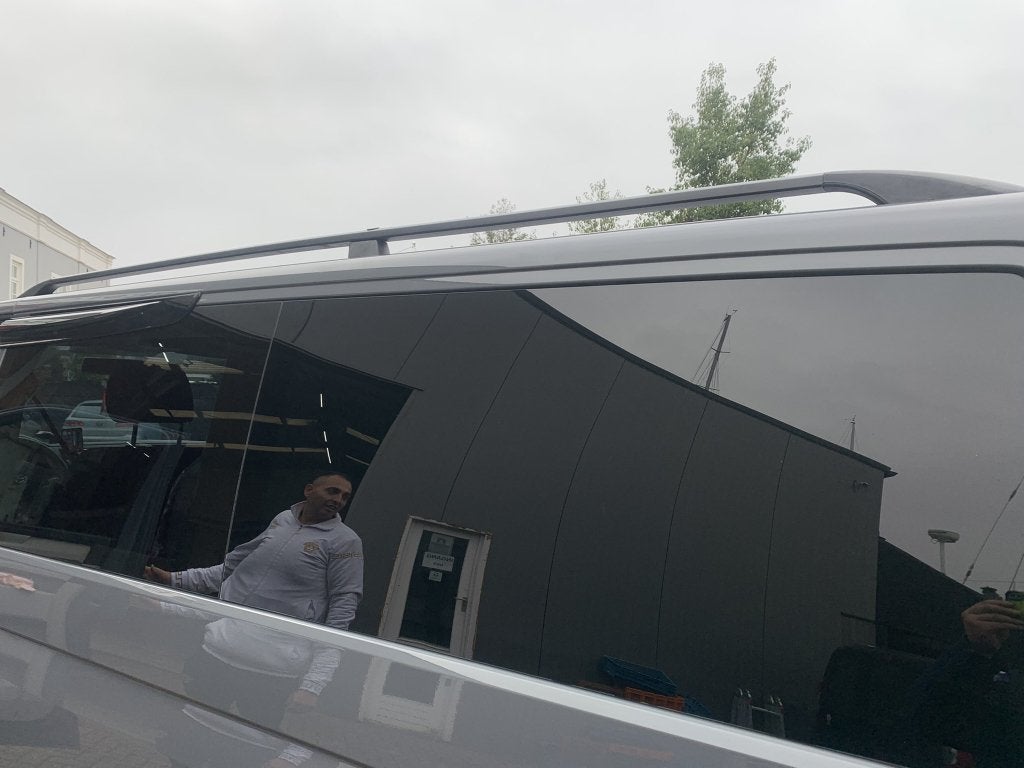 VW T5 T6 Dakrails Zwart