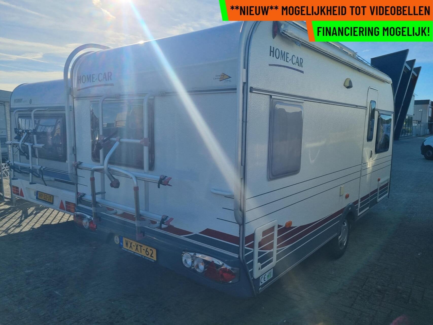 Home car racer 45 MOVER + ZAKLUIFEL + FRANSBED + FIETSENDRA, Caravans en Kamperen, Home-car, Rondzit, Bedrijf, 750 - 1000 kg