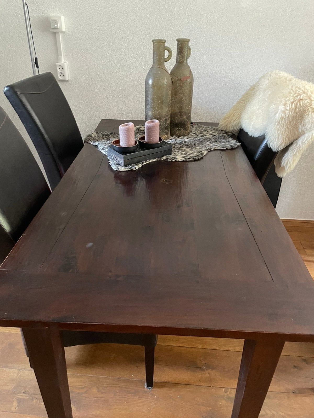 Eettafel, Huis en Inrichting, Complete eetkamers, Ophalen, Zo goed als nieuw, 4 tot 6 stoelen