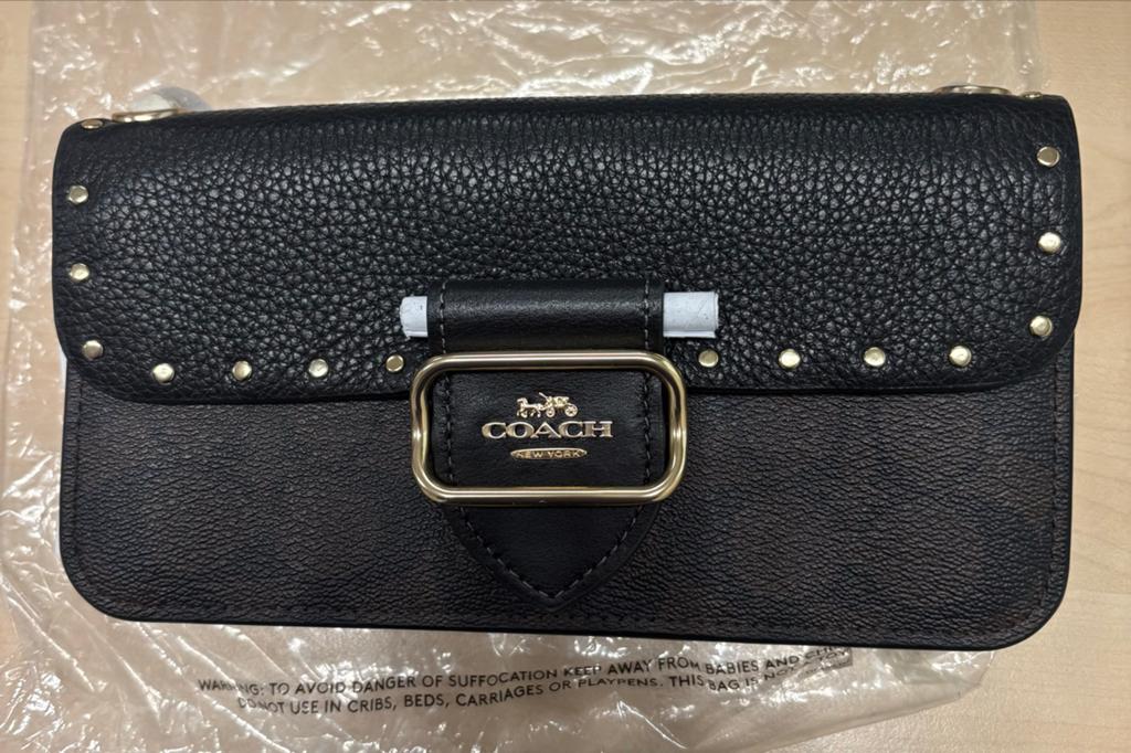 Originele Coach Crossbody Schoudertasje CF474 (nieuw), Coach, Schoudertasje, Zwart, Nieuw