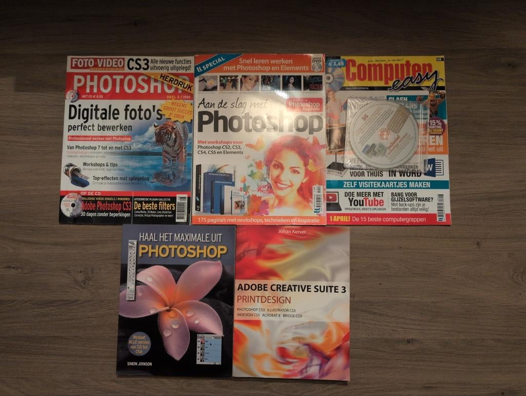 Photoshop & Adobe Creative Suite Boeken en Magazines, Boeken, Informatica en Computer, Gelezen, Software, Ophalen of Verzenden