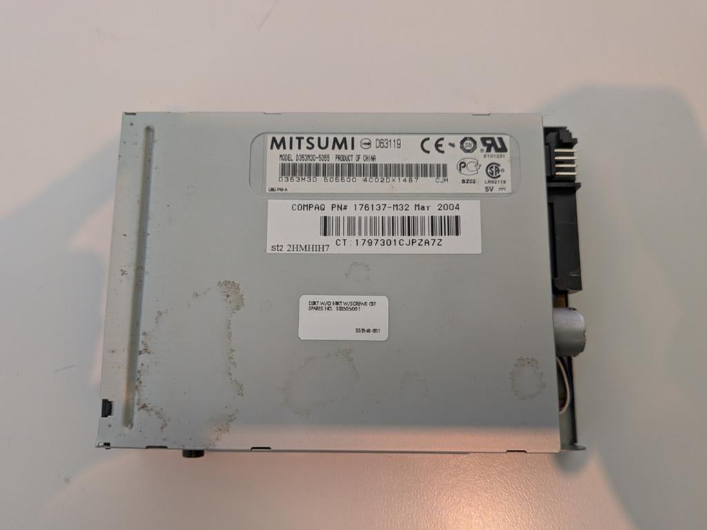 Mitsumi Floppy Disk Drive - Intern - Vintage Computer, Computers en Software, Optische drives, Gebruikt, Intern, Windows, Overig
