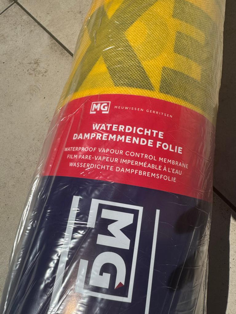Taftex IN-100 dampremmende folie - 1,50 x 75 M, Overige materialen, Nieuw, 15 m² of meer, Vloerisolatie
