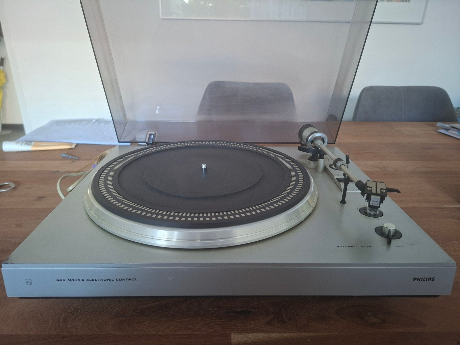 Philips 685 mark II, Ophalen, Philips