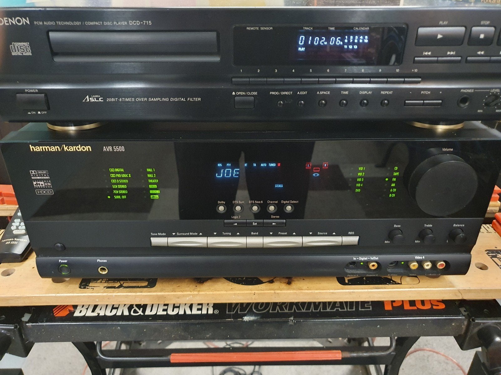 Harman kardon avr5500, Ophalen