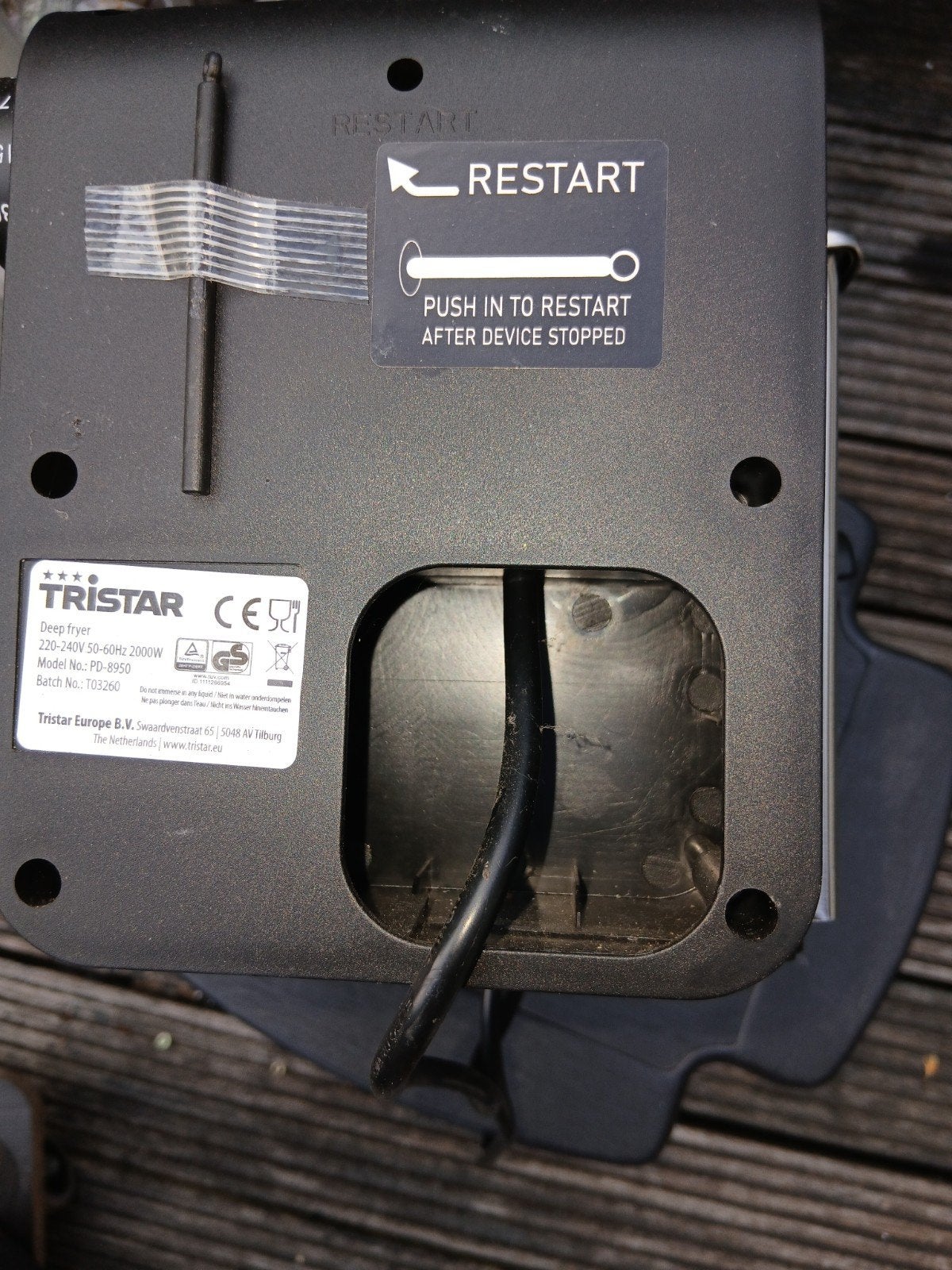 Nieuwe ongebruikte Tristar frituurpan, Ophalen of Verzenden, Nieuw