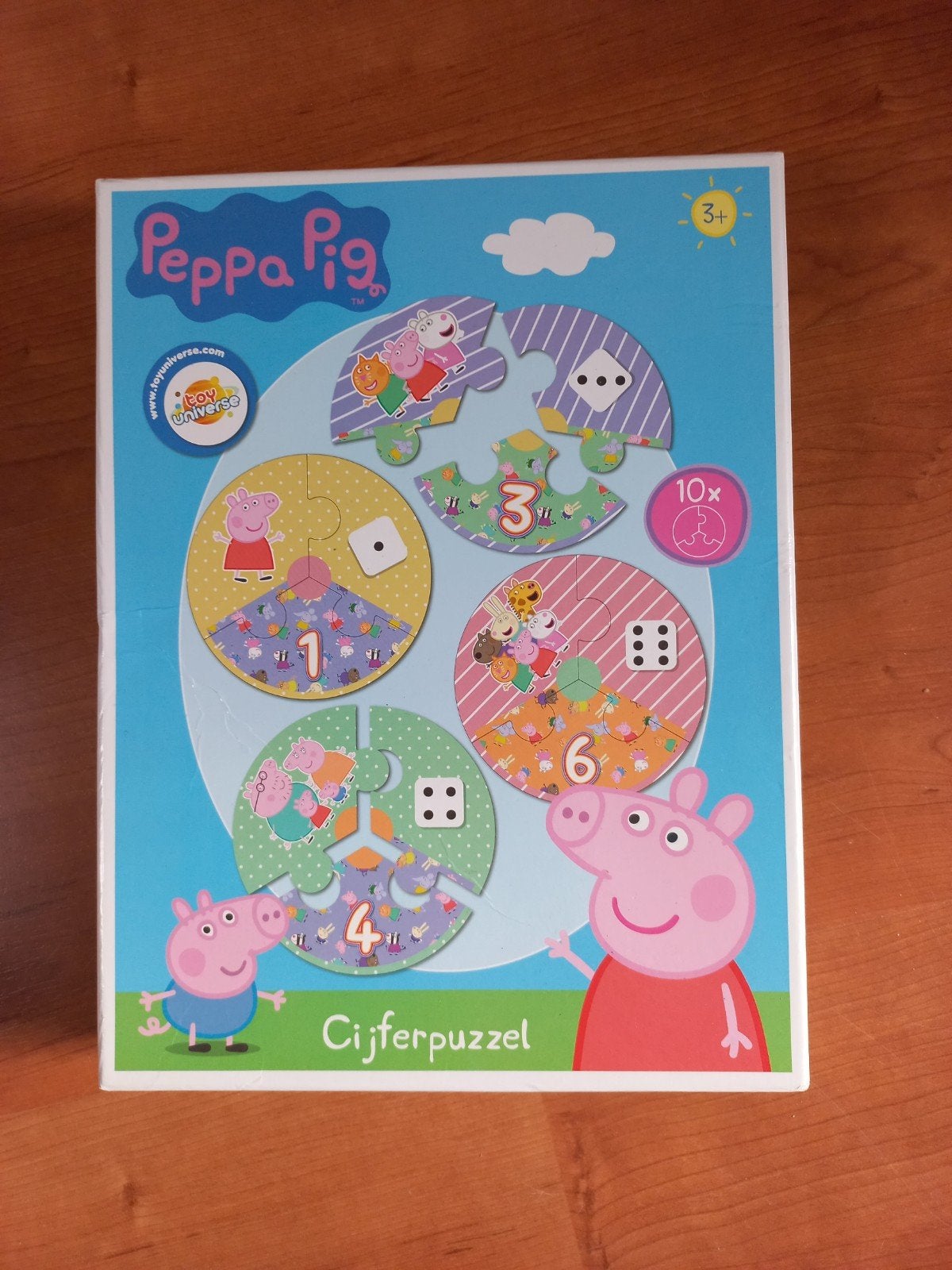 Peppy cijferpuzzel, Ophalen of Verzenden, 10 tot 50 stukjes