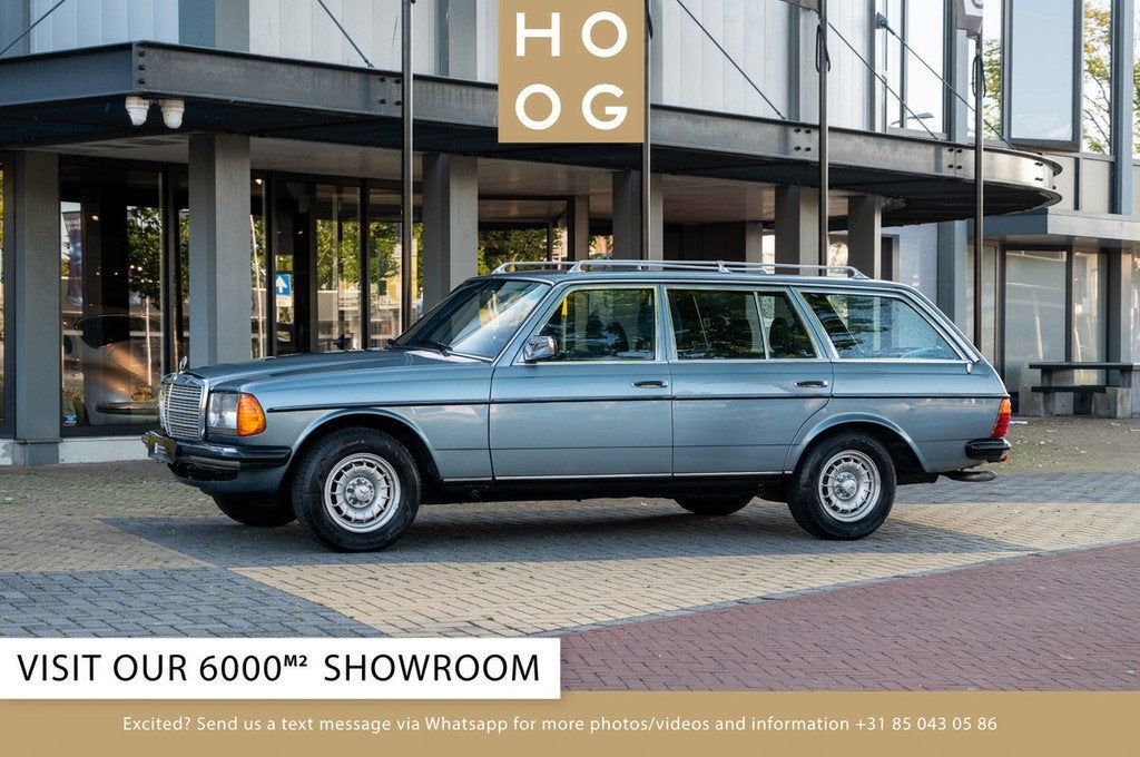 Mercedes-Benz 200-serie 280 TE (S123) (bj 1979, automaat), Auto's, Automaat, Stof, Zwart, Overige carrosserieën
