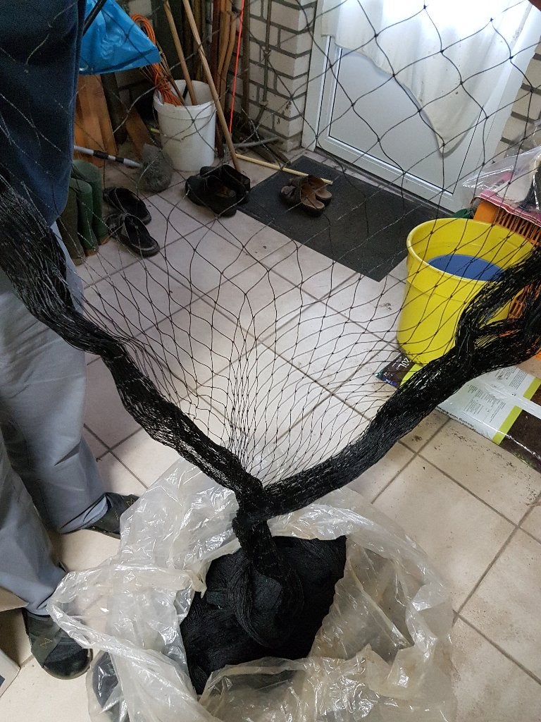 Nylon net, Ophalen, Nieuw, Gebruiksvoorwerp