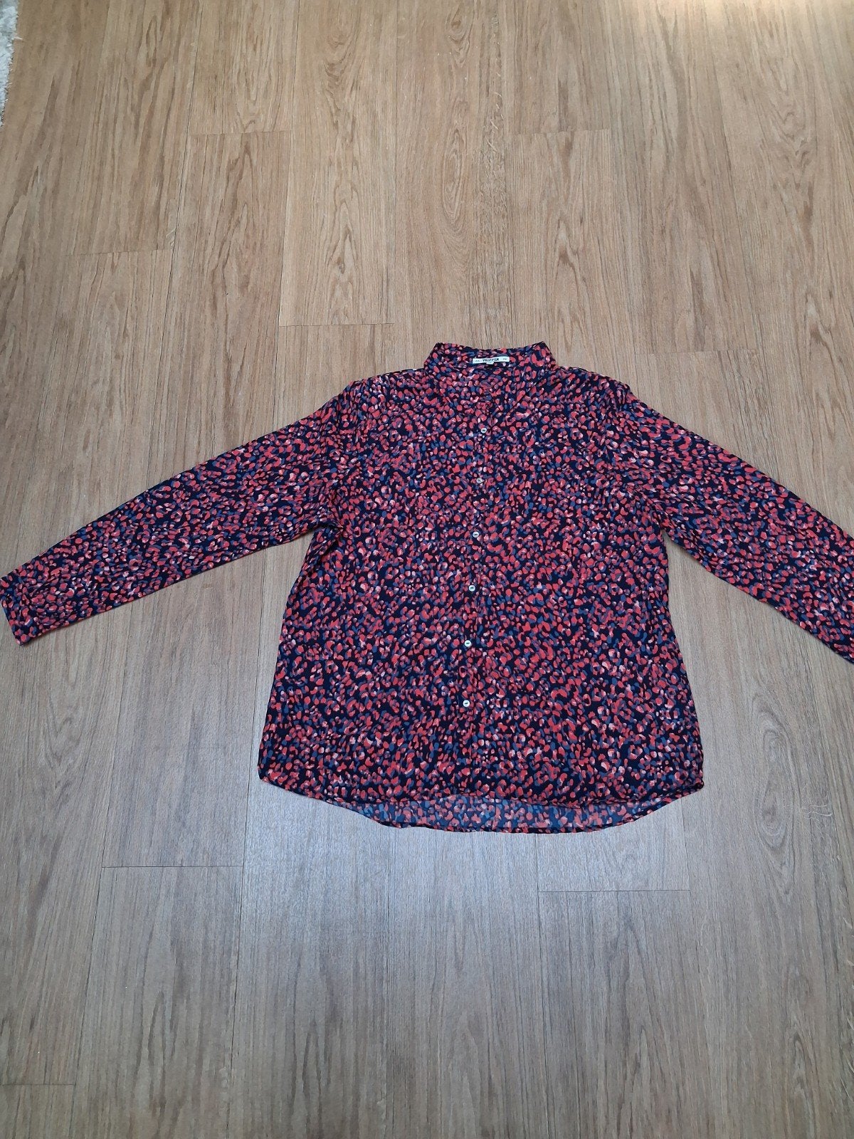 Blouse, Blauw, Maat 42/44 (L), Ophalen of Verzenden, Zo goed als nieuw