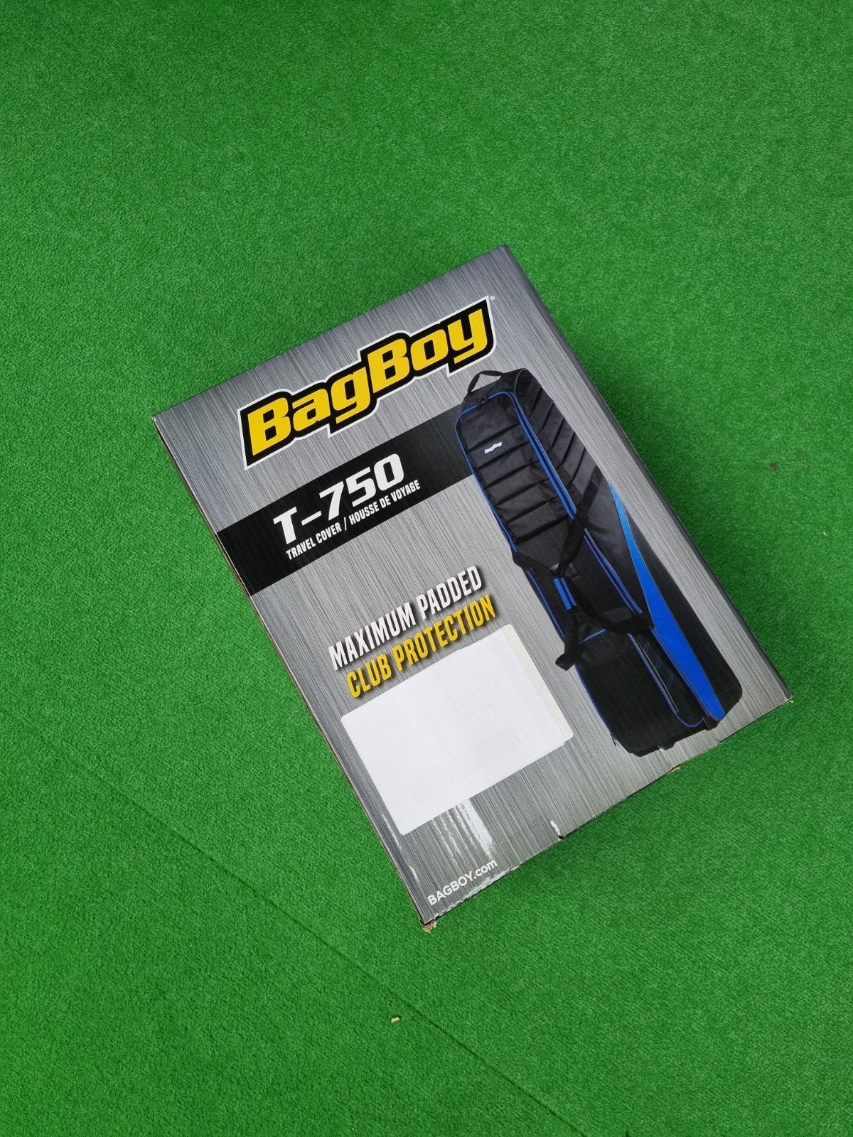 BagBoy T-750 Reistas Golfclubs met Wielen Zwart/Grijs Nieuw, Sport en Fitness, Golf, Ophalen of Verzenden, Nieuw, Tas, Overige merken