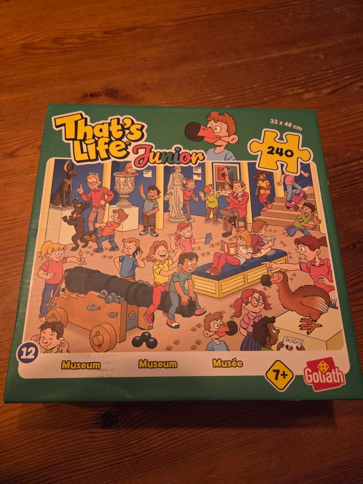 That's Life Junior Museum Puzzel 240 stukjes, Ophalen of Verzenden, Minder dan 500 stukjes, Gebruikt, Legpuzzel
