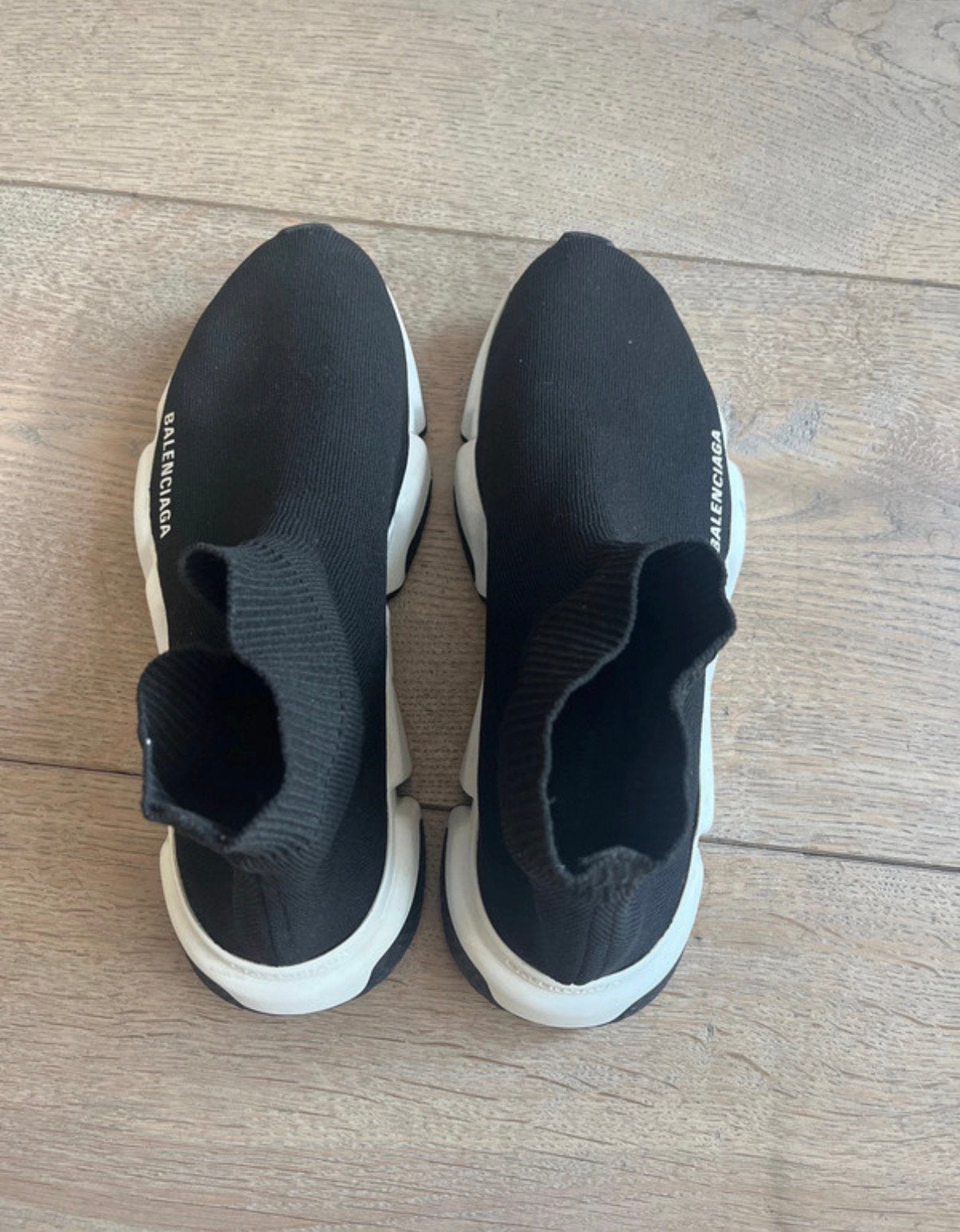 Balenciaga schoenen dames, Ophalen of Verzenden, Gedragen, Zwart, Sneakers of Gympen