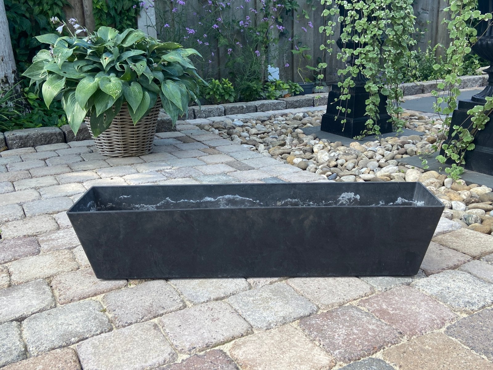 Bloem (balkon) bak, Ophalen, Kunststof, Minder dan 30 cm, Balkon