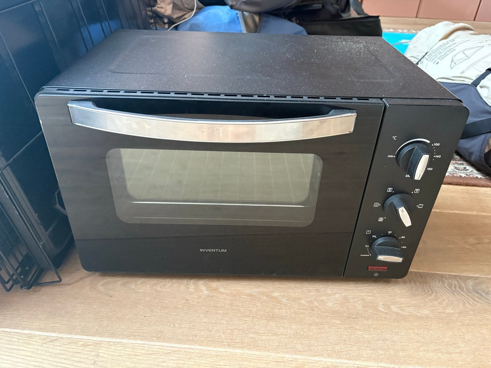 Inventum Oven OV307B/01 - Zo goed als nieuw, Ophalen, Minder dan 45 cm, Oven, Zo goed als nieuw