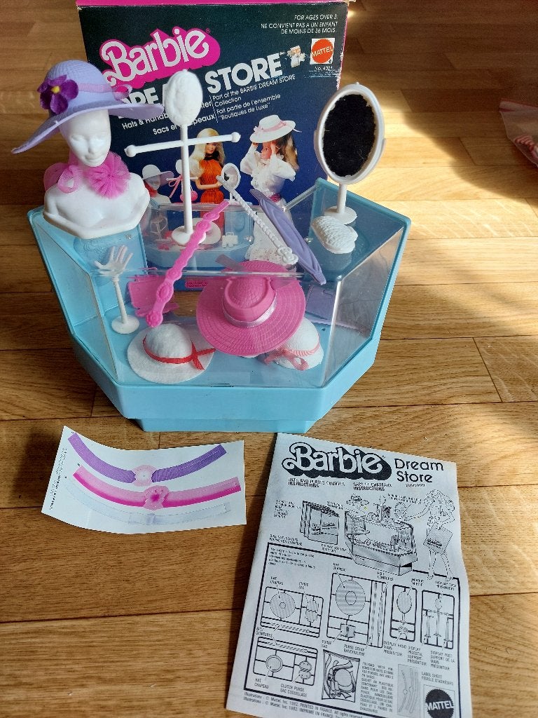 Vintage Barbie Dream Store Hoeden & Handtassen Counter, Ophalen of Verzenden, Gebruikt, Accessoires