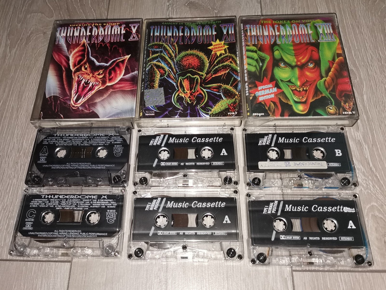 3 unofficial Thunderdome cassette tape 2 MC, Verzenden, 1 bandje
