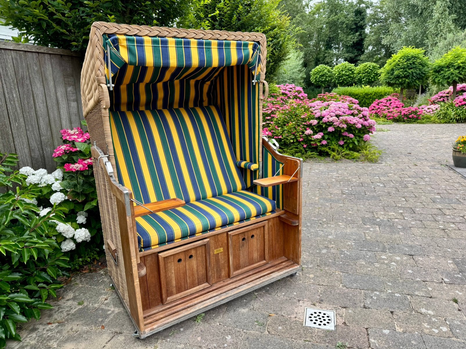Strandkorf van SonnenPartner, Tuin en Terras, Ophalen, Gebruikt