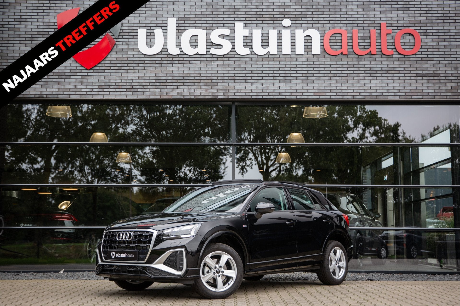Audi Q2 35 TFSI S Edition , Pano, Virt. Cockpit, Adap. Cruis, Auto's, Stof, 4 cilinders, 150 pk, Zwart