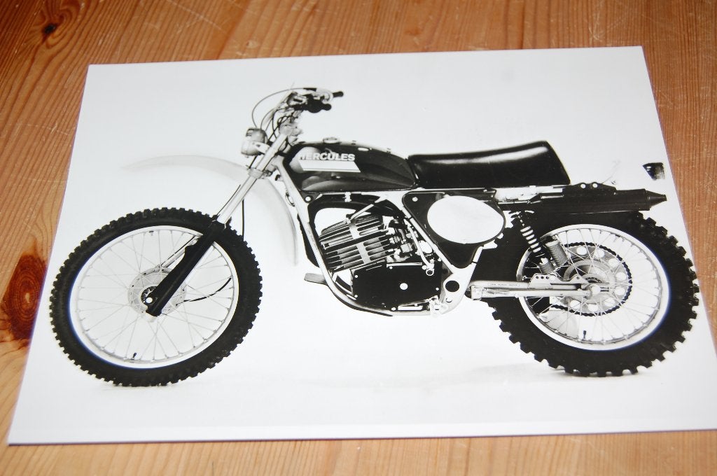 Hercules 350 GS persfoto en gegevens, Motoren, Ophalen of Verzenden, Overige merken