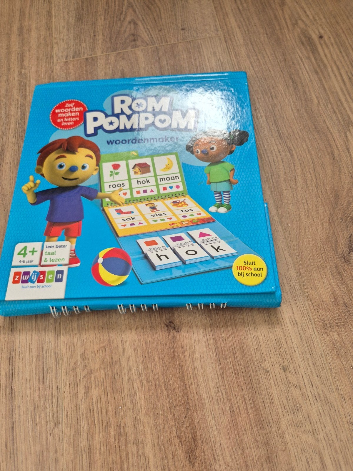Rom Pom Pom Woordenmaker - Taal en Lezen 4-6 jaar, Kinderen en Baby's, Speelgoed | Educatief en Creatief, Ophalen of Verzenden