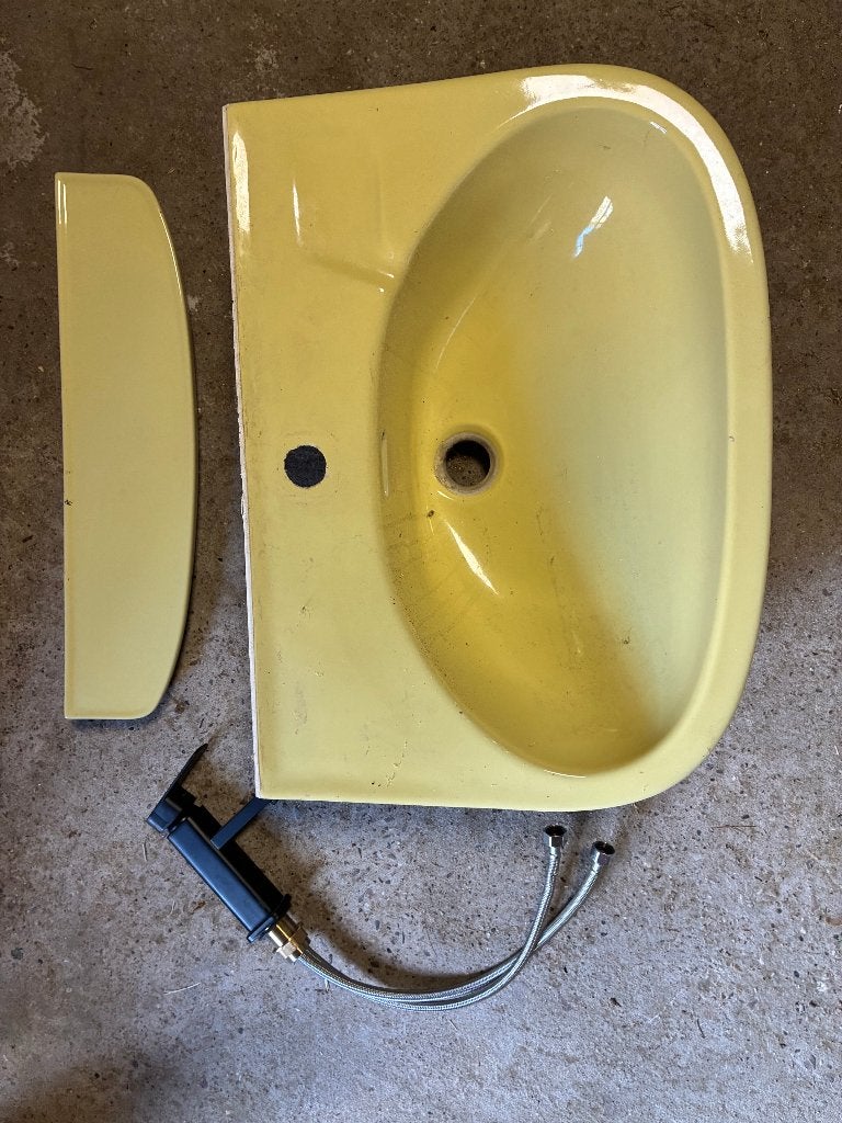 Gratis af te halen in Velp (gld) - Vintage wastafel, Ophalen, Zo goed als nieuw