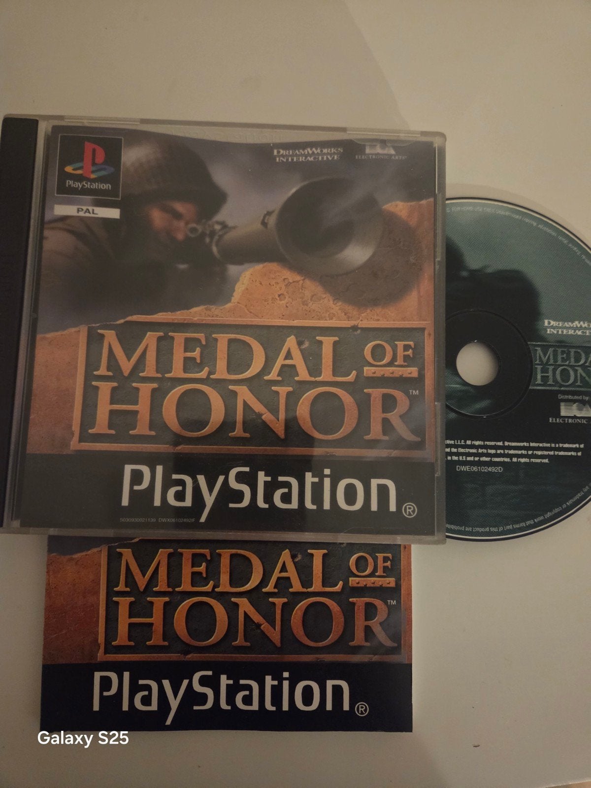 Medal of Honor PlayStation 1 (PS1) PAL - Klassieke Game, Ophalen of Verzenden, Gebruikt, Zonder controller, Met games