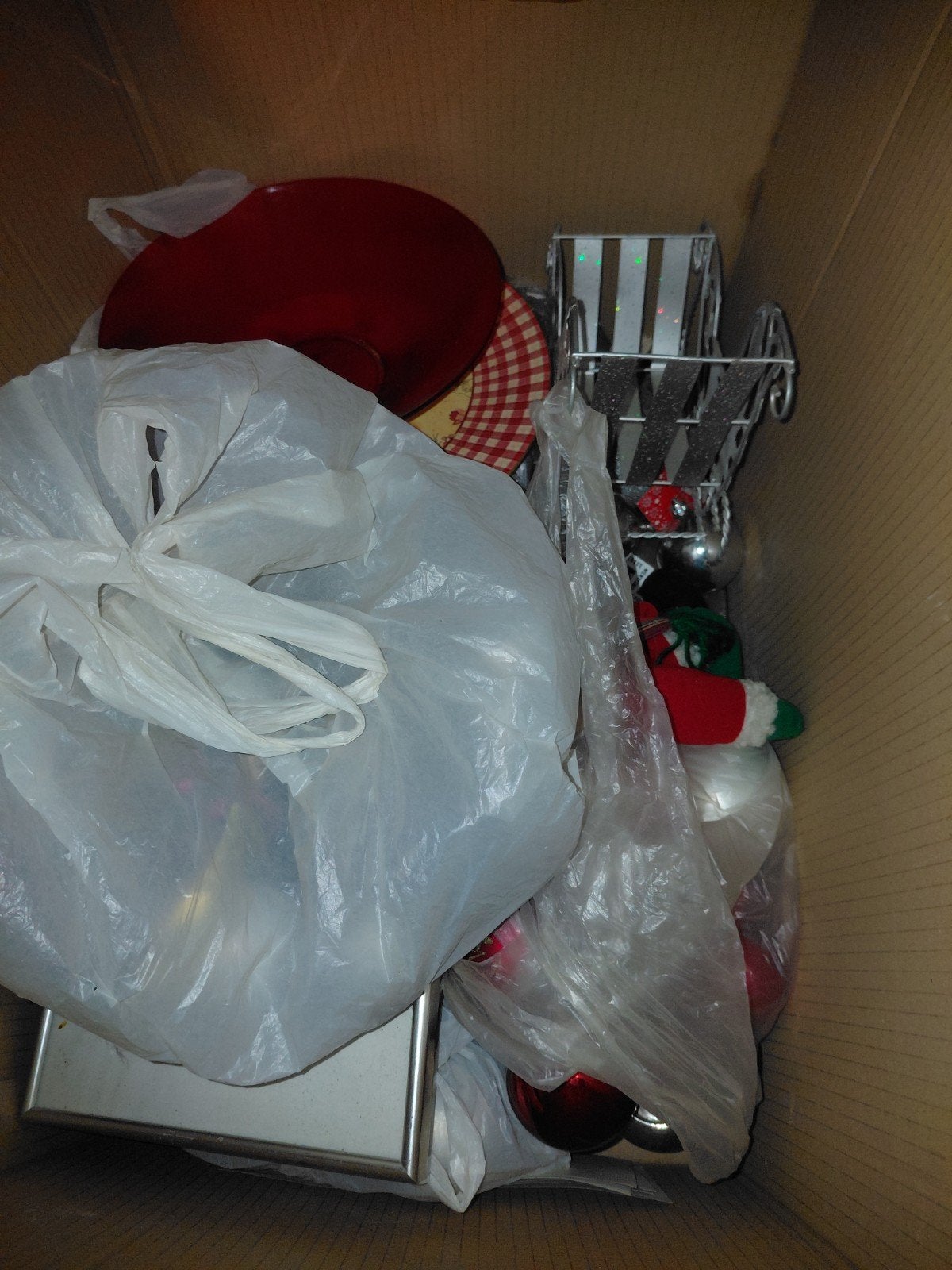 knutselspullen voor kerst, Ophalen