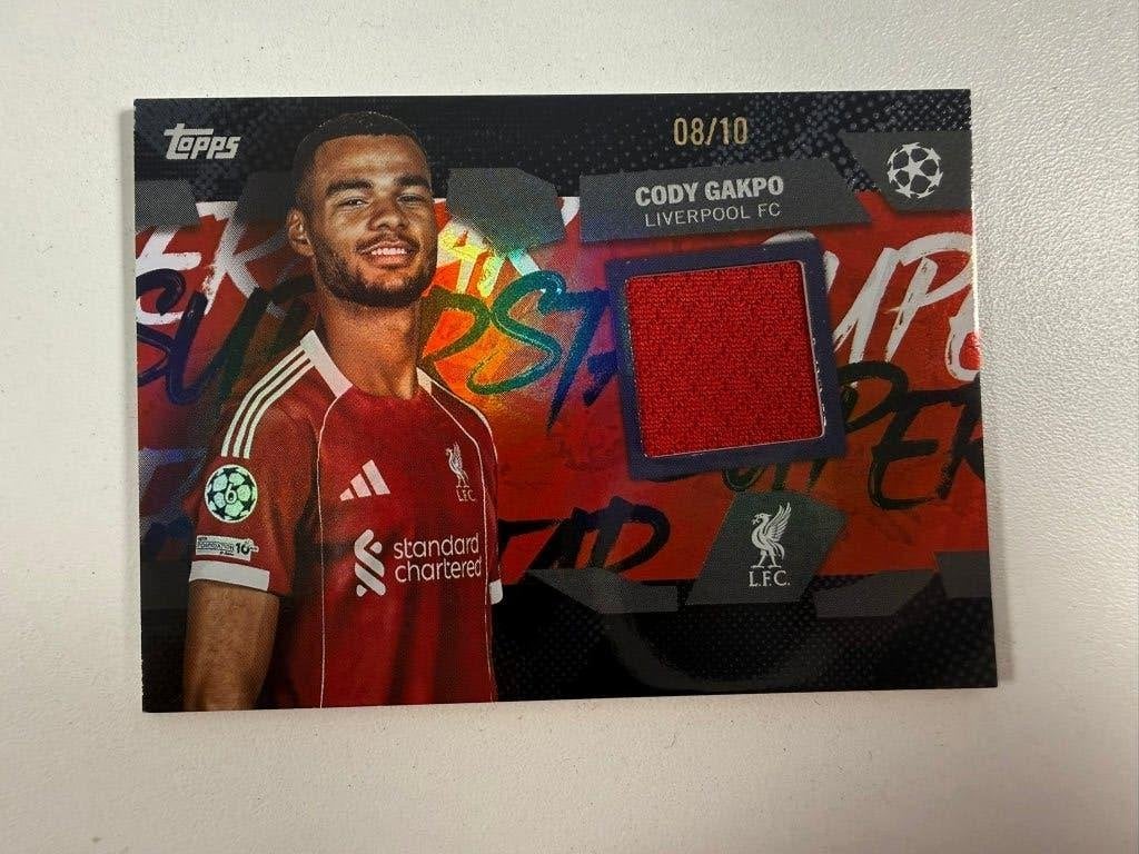 Cody Gakpo /10 Black Relic Club Competitions 2025-26, Ophalen of Verzenden, Nieuw, Buitenlandse clubs, Poster, Plaatje of Sticker