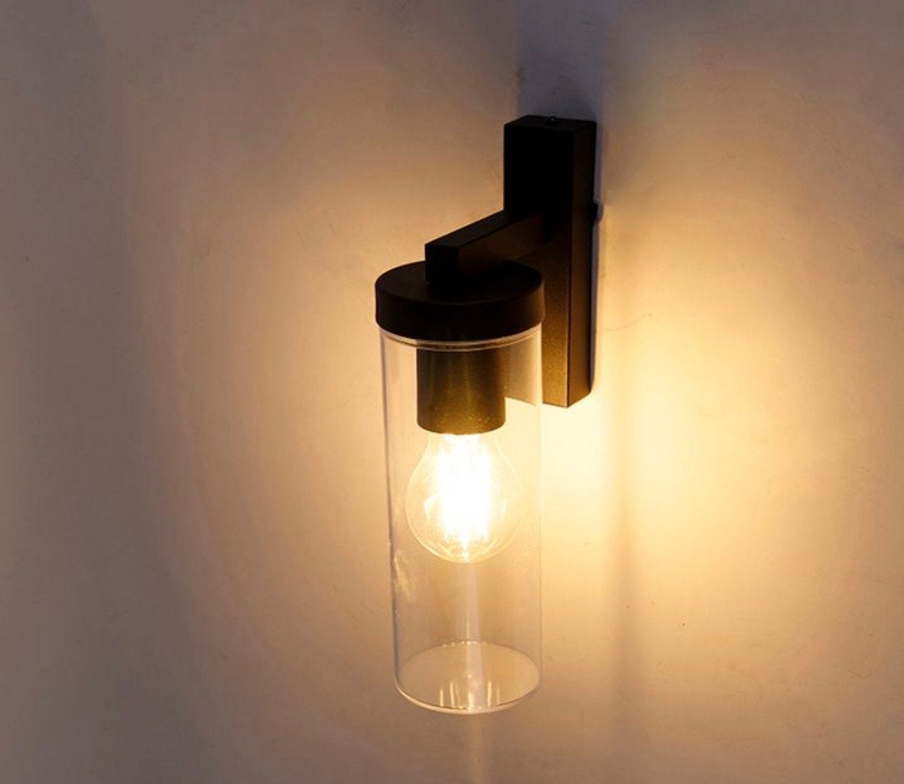 Qazqa Jara WL Buitenlamp Zwart - Nieuw in Doos, Zwart, Geschikt voor buiten, Qazqa, Nieuw