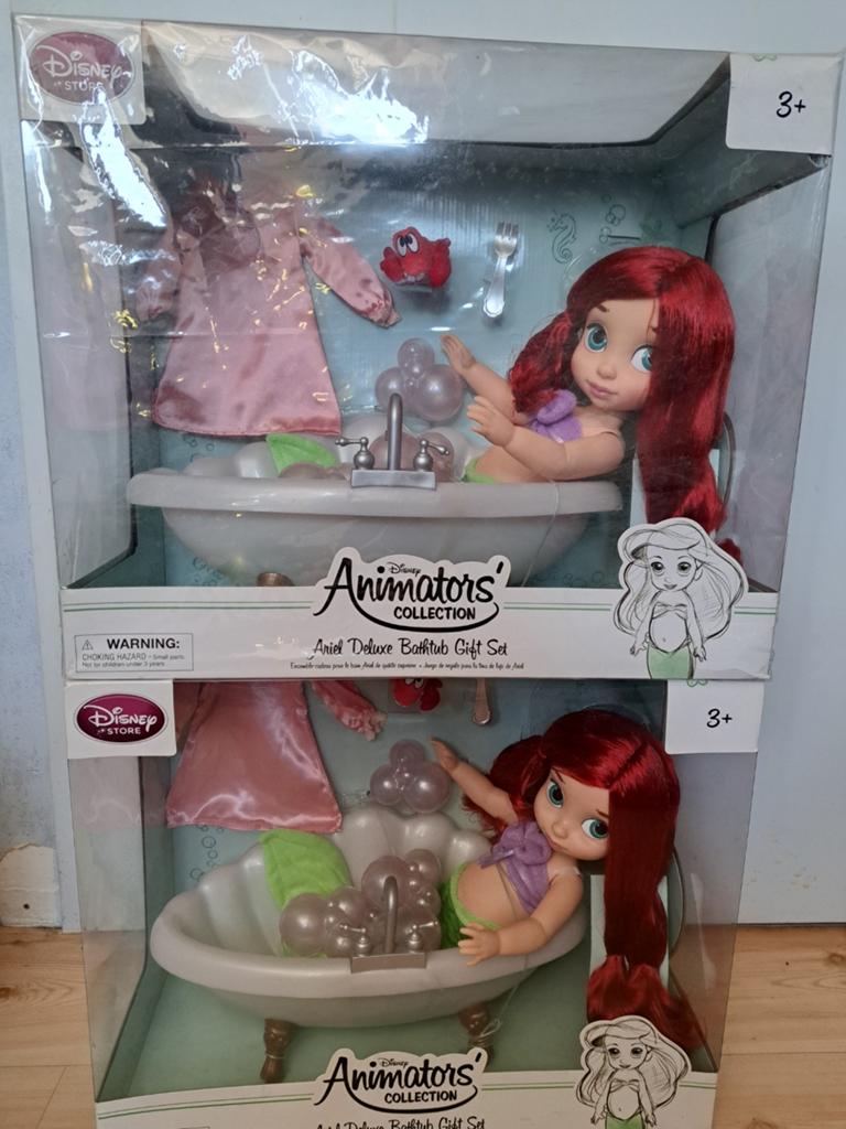 Zeldzaam Disney Animator Ariel set, Ophalen of Verzenden, Overige figuren, Beeldje of Figuurtje
