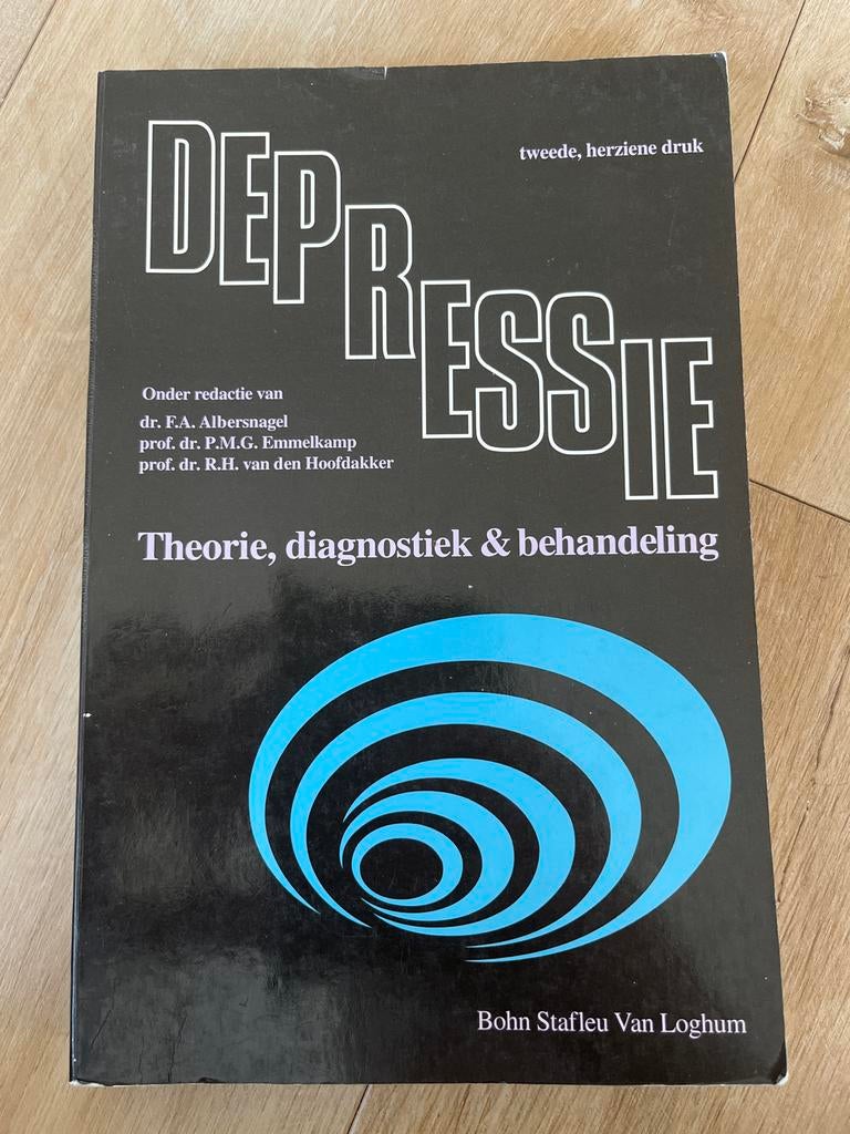 Depressie: Theorie, diagnostiek & behandeling, Boeken, Ophalen of Verzenden, Gelezen, Klinische psychologie