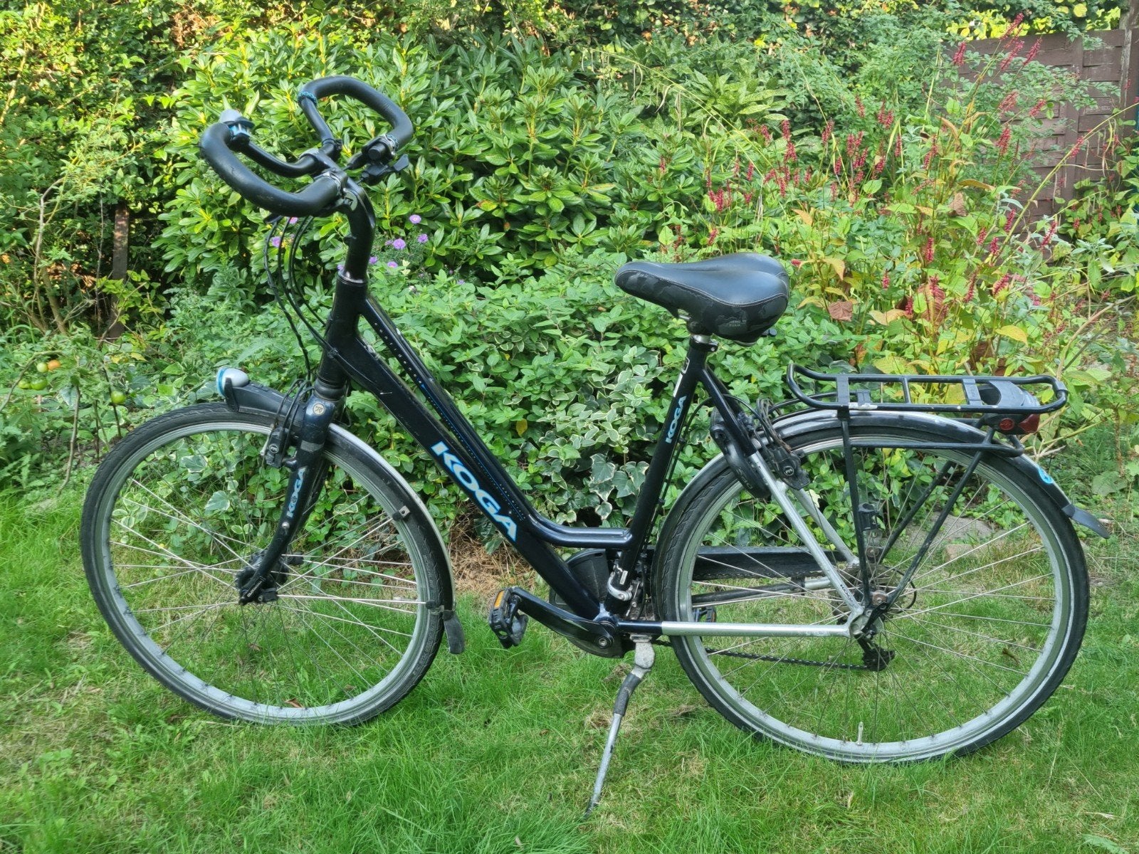 Koga Miyata damesfiets, blauw, wielmaat 26, Ophalen, Gebruikt, 26 inch, 56 cm of meer