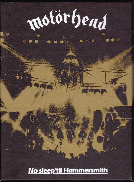 Motörhead - No Sleep 'til Hammersmith (DVD Boxset), Boxset, Hardrock, Ophalen of Verzenden, Zo goed als nieuw