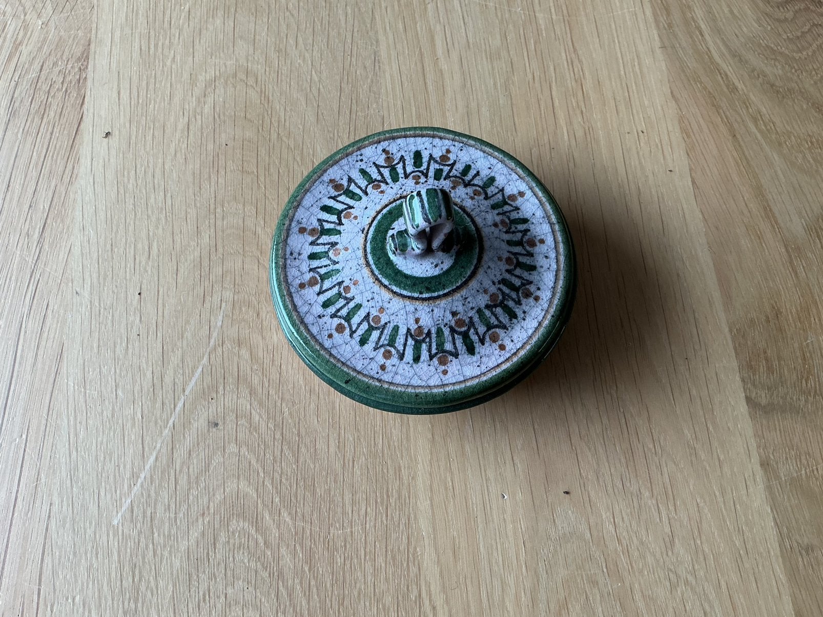 een authentiek stuk Eder Gmunden Keramik uit Oostenrijk., Antiek en Kunst, Ophalen of Verzenden