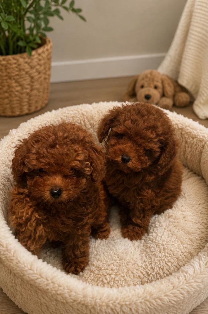 Super mooie toypoedel asian line pups., Dieren en Toebehoren, Honden | Chihuahua's en Gezelschapshonden, Poedel, Parvo, Reu, 8 tot 15 weken