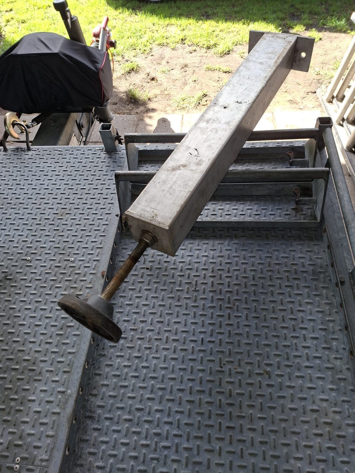 RVS Steunpoten 10x10x80 cm (5 stuks), Ophalen of Verzenden