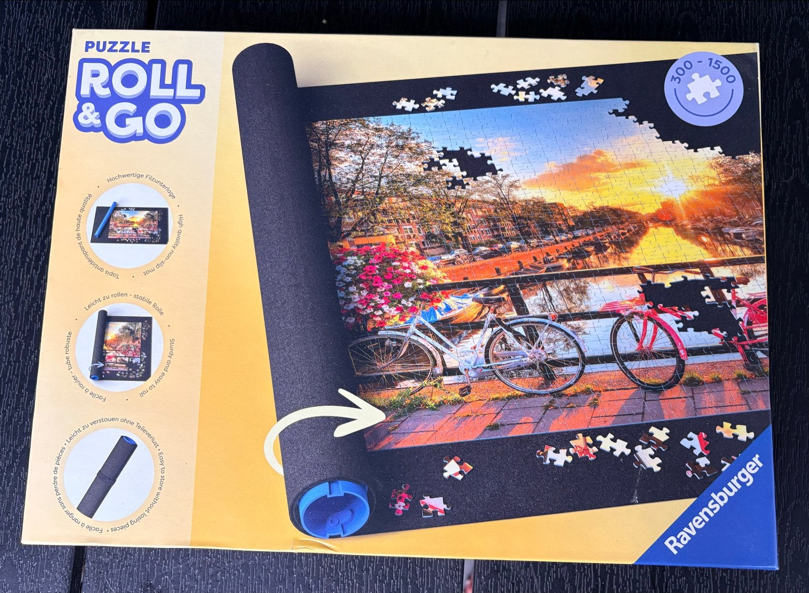 Ravensburger Puzzle Roll & Go (300-1500 stukjes), Ophalen of Verzenden, 500 t/m 1500 stukjes, Nieuw, Legpuzzel