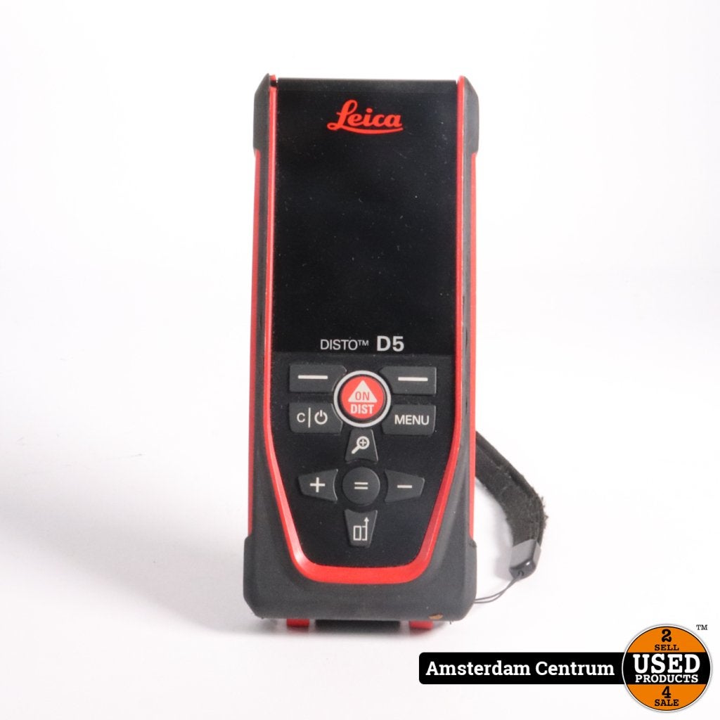 Leica Disto D5 Laser Afstandsmeter - Nette Staat, Doe-het-zelf en Verbouw, Meetapparatuur, Leica, Gebruikt, Support@leica.com