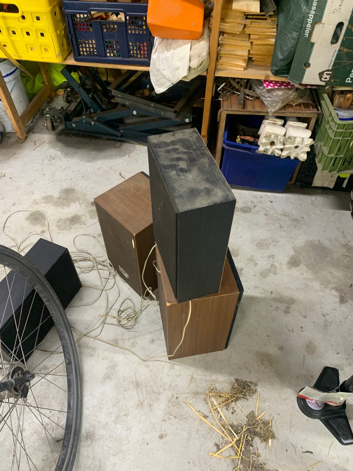 Panasonic speakerset, Overige merken, Gebruikt, Speakerset, Ophalen of Verzenden